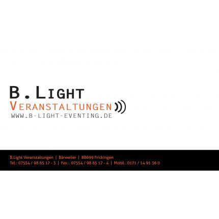 Logotyp från B. Light Veranstaltungen e.K.