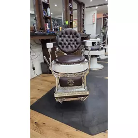Custom Barbershop Chair Manhattan Barbershop NYC in Chelsea