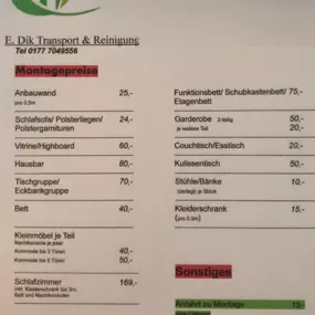 Bild von SpitzenRein Haushaltsauflösungen, Umzüge, Gebäudereinigung