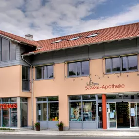 Aussenansicht der Schloss Apotheke