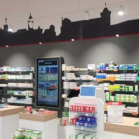 Aussenansicht der Apotheke Neue Mitte Thon OHG