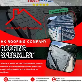 Bild von HK Roofing Company Ltd