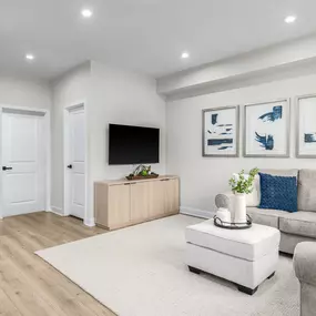 Finished recreation rooms included!