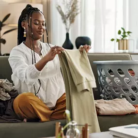 Laundry made easy with included washer and dryer in every townhome.