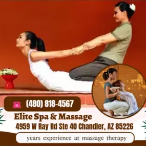 Thai massage is a traditional massage that uses acupressure and assisted yoga postures. 
Thai massage is said to be both relaxing and energizing.