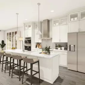 Stylish Open Kitchens with Modern Finishes at Marshes at Daniel Island by Stanley Martin Homes