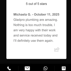 Bild von GladPro Plumbing Services