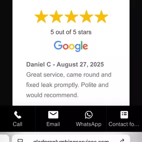 Bild von GladPro Plumbing Services