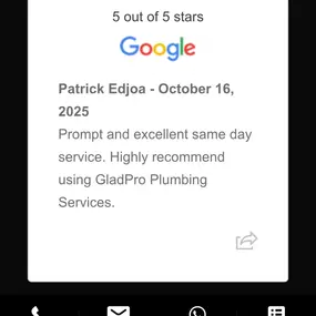 Bild von GladPro Plumbing Services