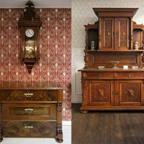 Bild von Antiquitäten und Wohnraumambiente