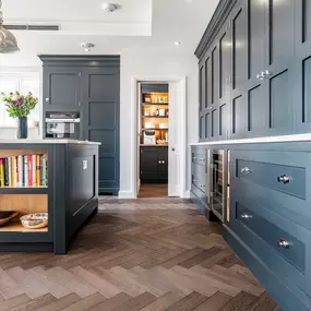 Traditional home with timber cladding and brick exterior in Canford Cliffs, Poole.