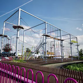 New high ropes course, coming to Highfield Grange Holiday Park in spring 2026