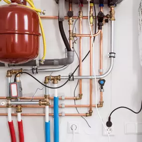 Emergency plumbing response team onsite with vans and equipment ready for 24/7 call-out.