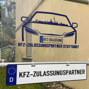 Bild von KFZ-Zulassungspartner Stuttgart Ludwigsburg  Kfz Zulassung  Abmeldung  Ummeldung  Wunschkennzeichen  Kurzzeit / Zoll