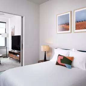 Spacious Bedroom at Sentral East Austin at 1630 E. 6th