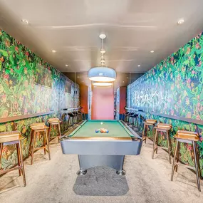 Billards and Entertainment Room Amenities at Sentral Wynwood