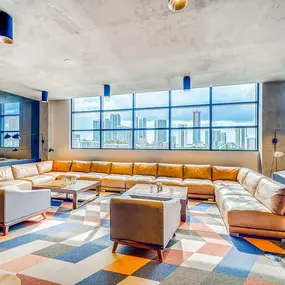 Beautifully Designed Communal Seating at Sentral Wynwood