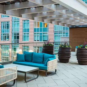 Rooftop Seating Areas at Sentral Union Station