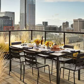 Dine on a Rooftop with a View at Sentral First Hill
