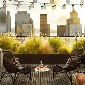 Unwind on the Sentral First Hill Rooftop
