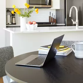 Designer-Inspired Dining Area and Kitchen at Sentral Michigan Ave