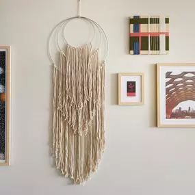 Designer-Inspired Wall Art in a Furnished Apartment at Sentral Michigan Ave