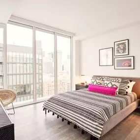 Bedroom at Sentral DTLA at 732 S. Spring
