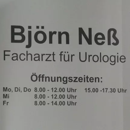 Λογότυπο από Björn Neß Facharzt für Urologie