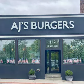 AJ's Burgers located at 542 North Ave. New Rochelle NY 10801