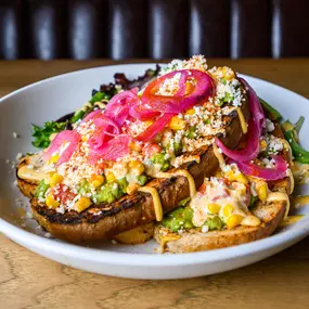 Mexican Corn Avocado Toast