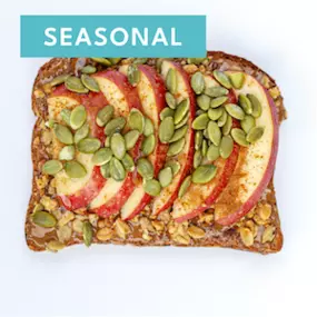 South Block in DC, MD, VA, and NC serves Apple Harvest Toast.