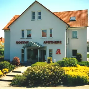 Aussenansicht der Goethe-Apotheke
