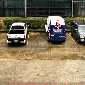 Beacon Restoration Services Vehicles