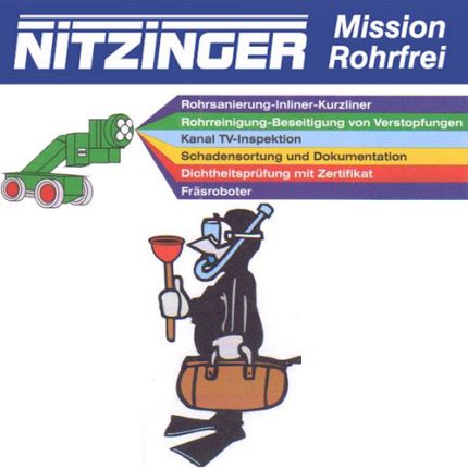 Logo von Rohrreinigung - Mission Rohrfrei Inh. Andreas Nitzinger
