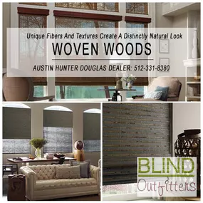 Wood blinds Austin.