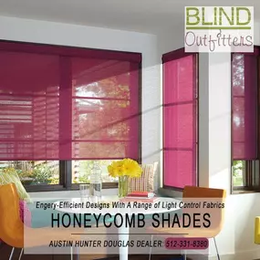 Hunter Douglas shades by Blind Outfitters: Blinds, Shutters, Shades.