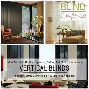 Vertical blinds Austin.