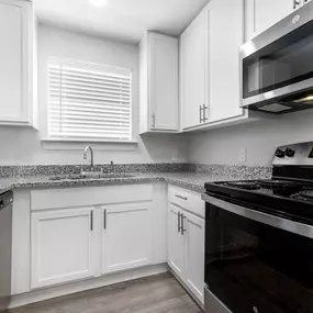 Renovated Kitchen with Modern, Stainless Steel Appliances