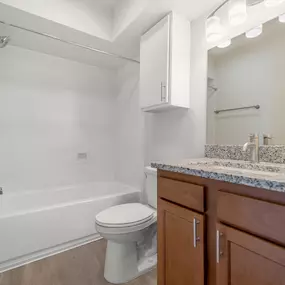 Updated Bathroom with Granite Countertops