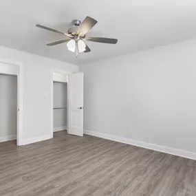 Bedroom with Two Spacious Closets