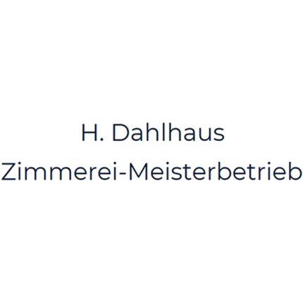 Logo from H. Dahlhaus GmbH & Co. KG Zimmerei-/Meisterbetrieb