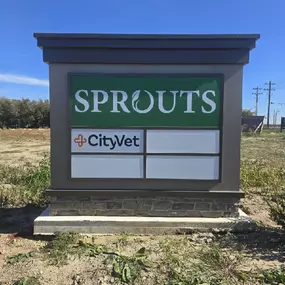 CityVet | Providence shopping area sign