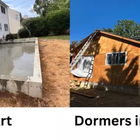 Dormer and home addition project underway — Selective Remodeling handles full design-build additions across Long Island.