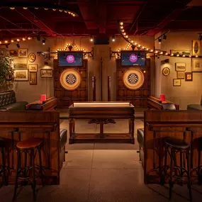 Flight Club is a stylish social playground featuring tech-powered darts, premium small plates, and a standout selection of beer and beverages.