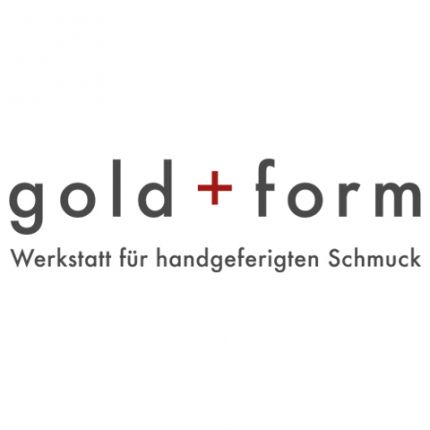 Logo von gold + form | Werkstatt für handgefertigten Schmuck