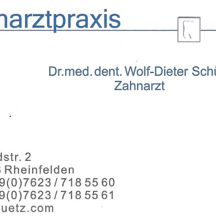 Logo de Zahnarztpraxis Dr. med. dent. Wolf-Dieter Schütz