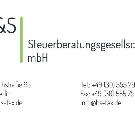 Logo von H&S Steuerberatungsgesellschaft mbH