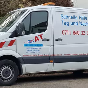 A&T Rohrreinigung Einsatzfahrzeug