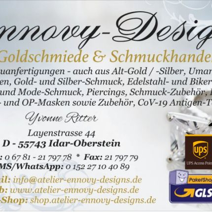 Logo von Ennovy-Designs - Goldschmiede & Schmuckhandel