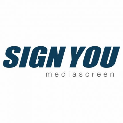 Logotyp från SIGN YOU mediascreen GmbH